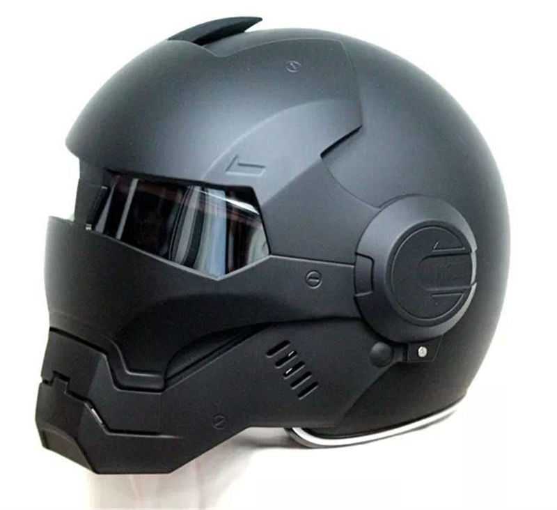 spyder iron man motorcycle helmet