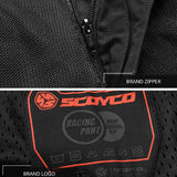 SCOYCO Motorcycle Pants Men with knee protector