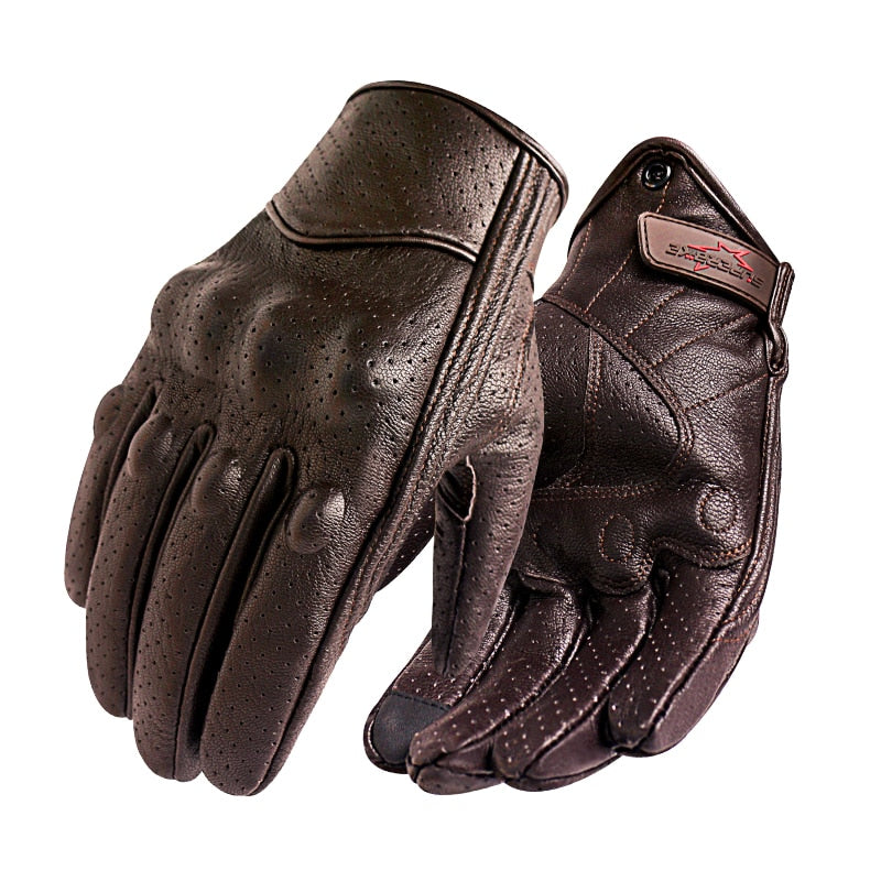 Leather motorcycle gloves near on sale me